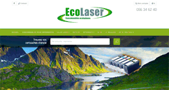 Desktop Screenshot of ecolaser.be