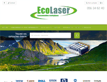 Tablet Screenshot of ecolaser.be